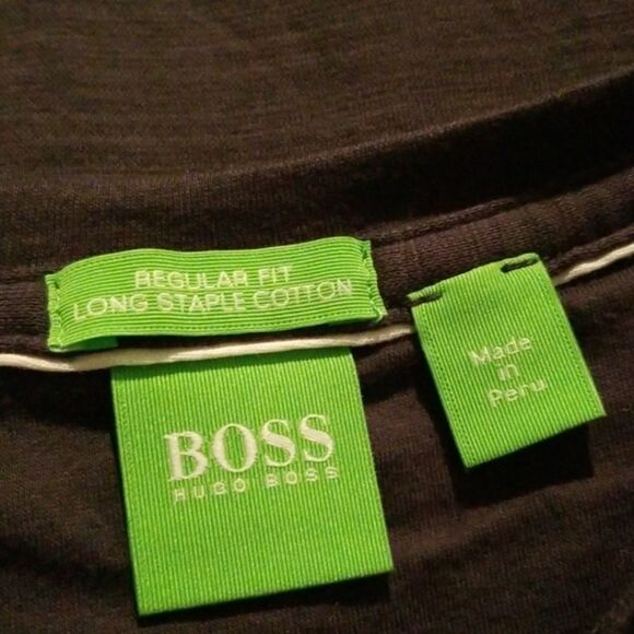 Boss reg fit Long Sleeve tee - Picture 7 of 9